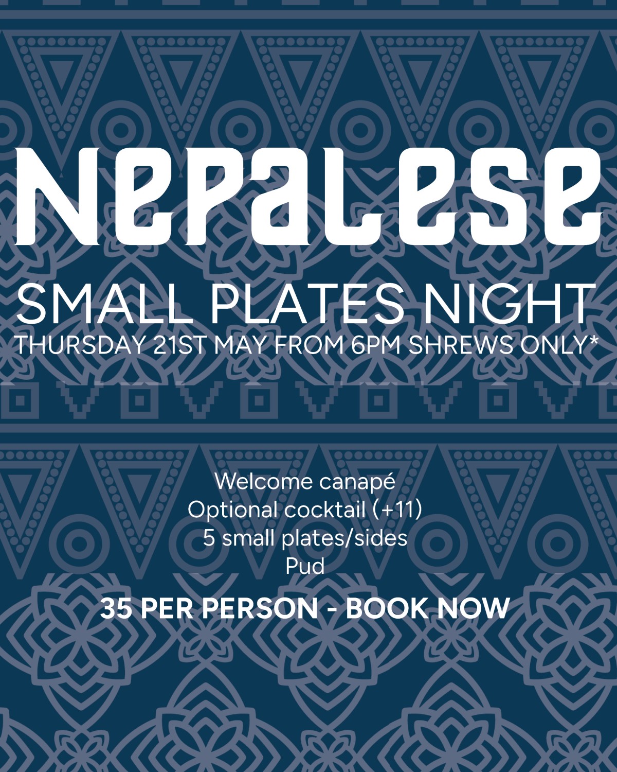 NEPALESE SMALL PLATES